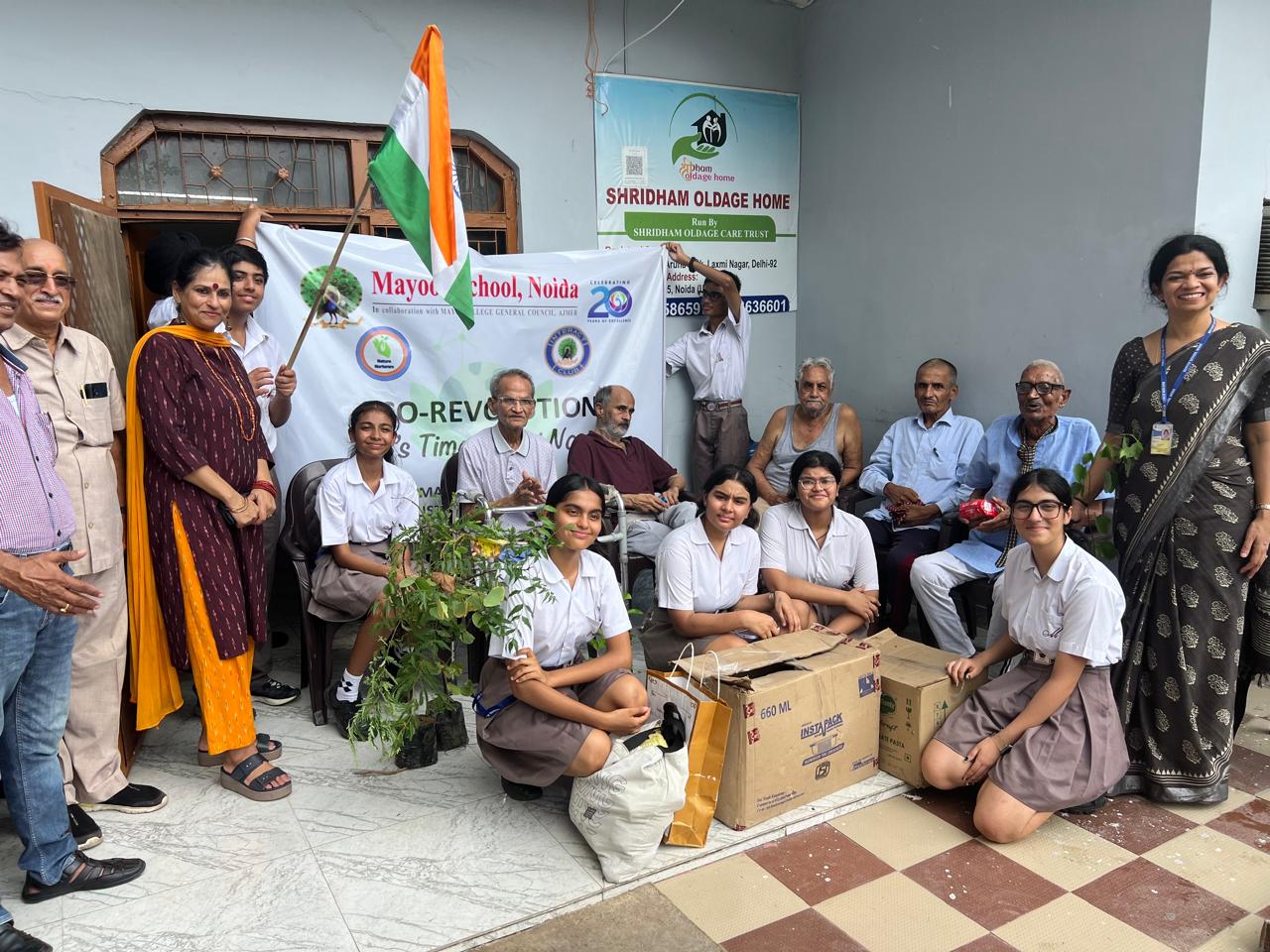 Interact Club Brightens Lives of Senior Citizens at a Care Trust